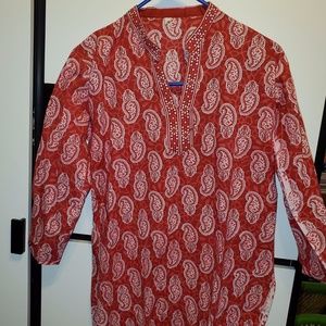 Cotton Printed Western Style Kurta